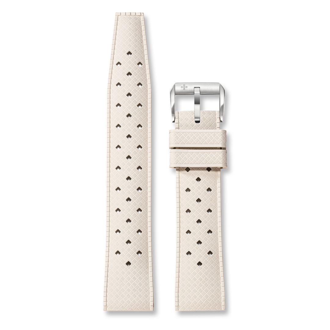 Venezianico Cinturino Classico in Gomma Avorio 20mm