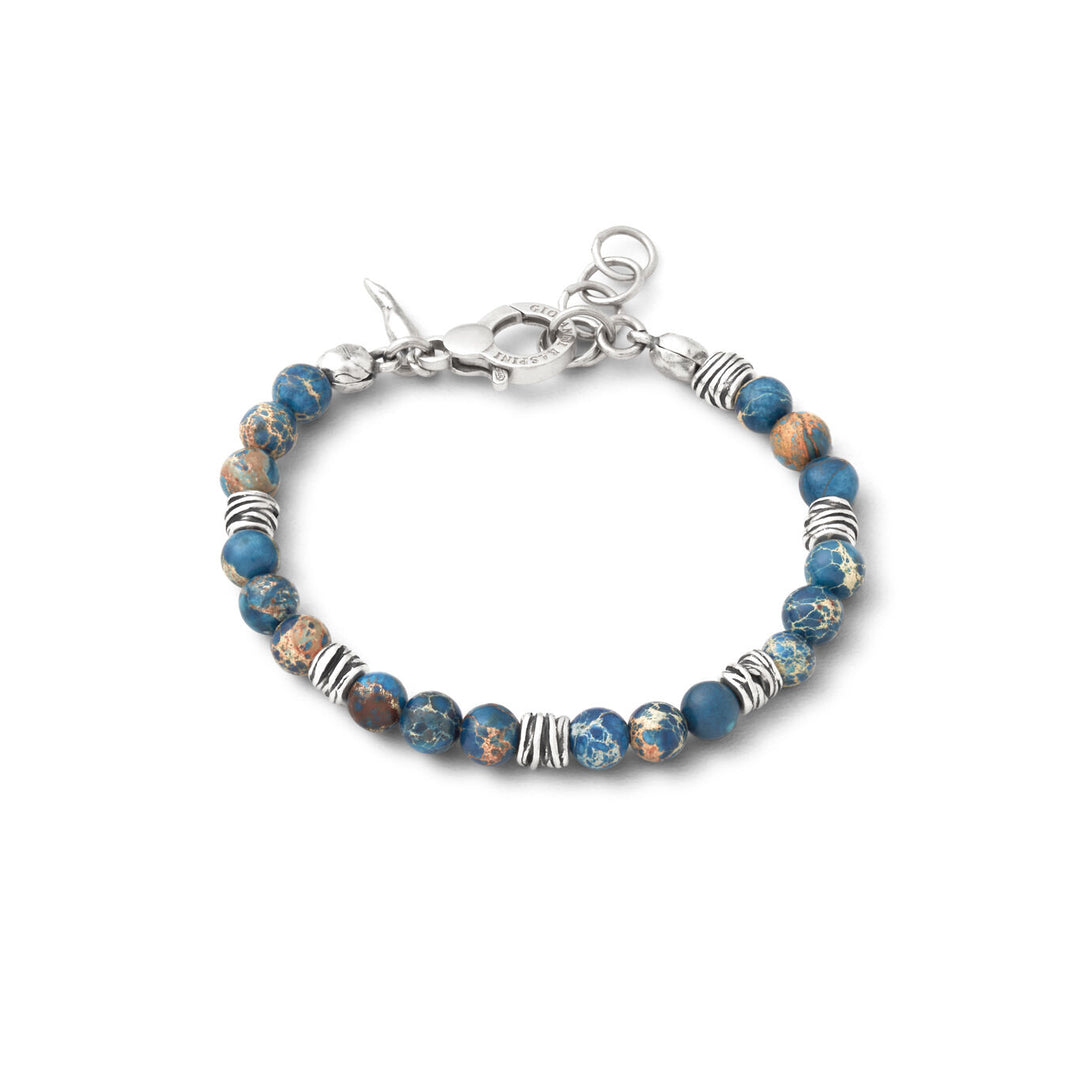 Giovanni Raspini Blue Agate Tango Bracelet 12216