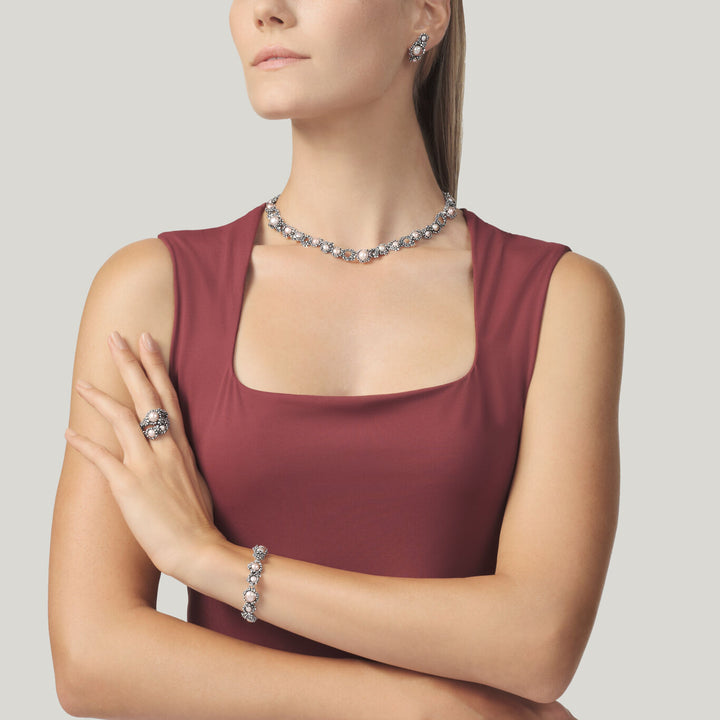 Pulsera de plata Giovanni Raspini Blossom 12492