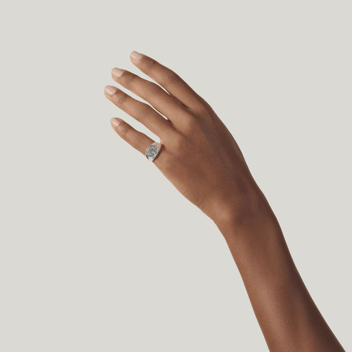 Giovanni Raspini bague petit doigt arbre de vie Bague en argent 925 12563