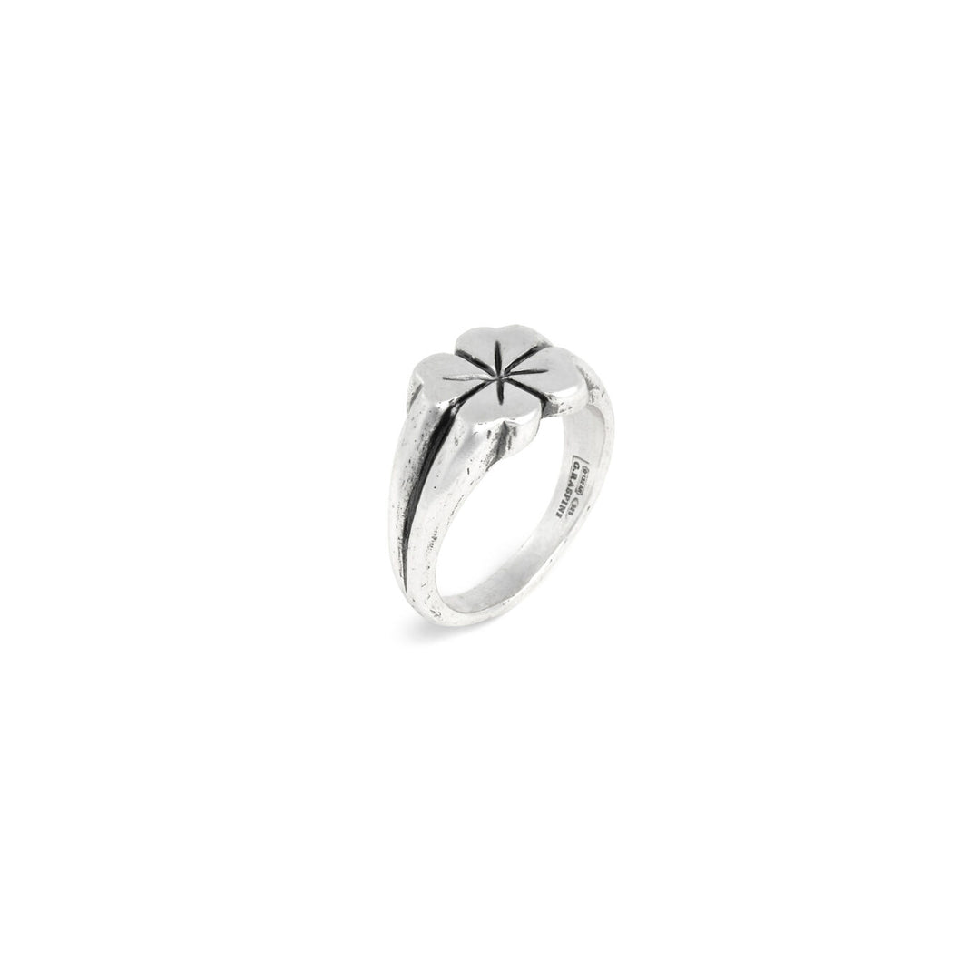 Bague pinky trèfle à quatre feuilles Giovanni Raspini bague en argent 925 12564