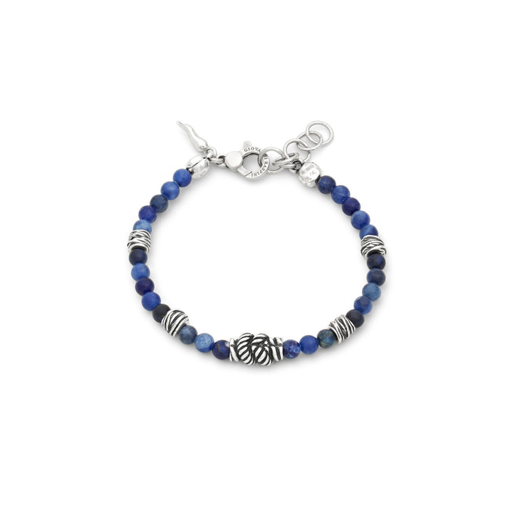 Pulsera nudo de sodalita Giovanni Raspini Pulsera en plata 925 y sodalita 12573