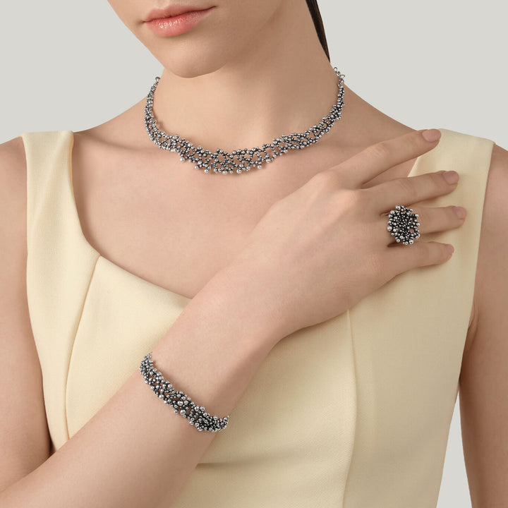 Pulsera de perlas Giovanni Raspini pulsera de plata 925 12609