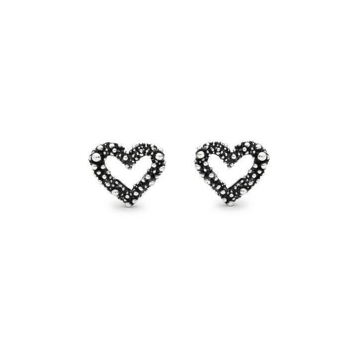 Giovanni Raspini large heart earrings Earrings in 925 Silver 12612