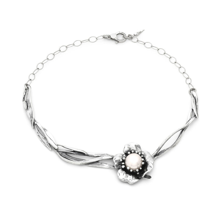 Giovanni Raspini magnolia necklace 925 Silver Necklace 12631