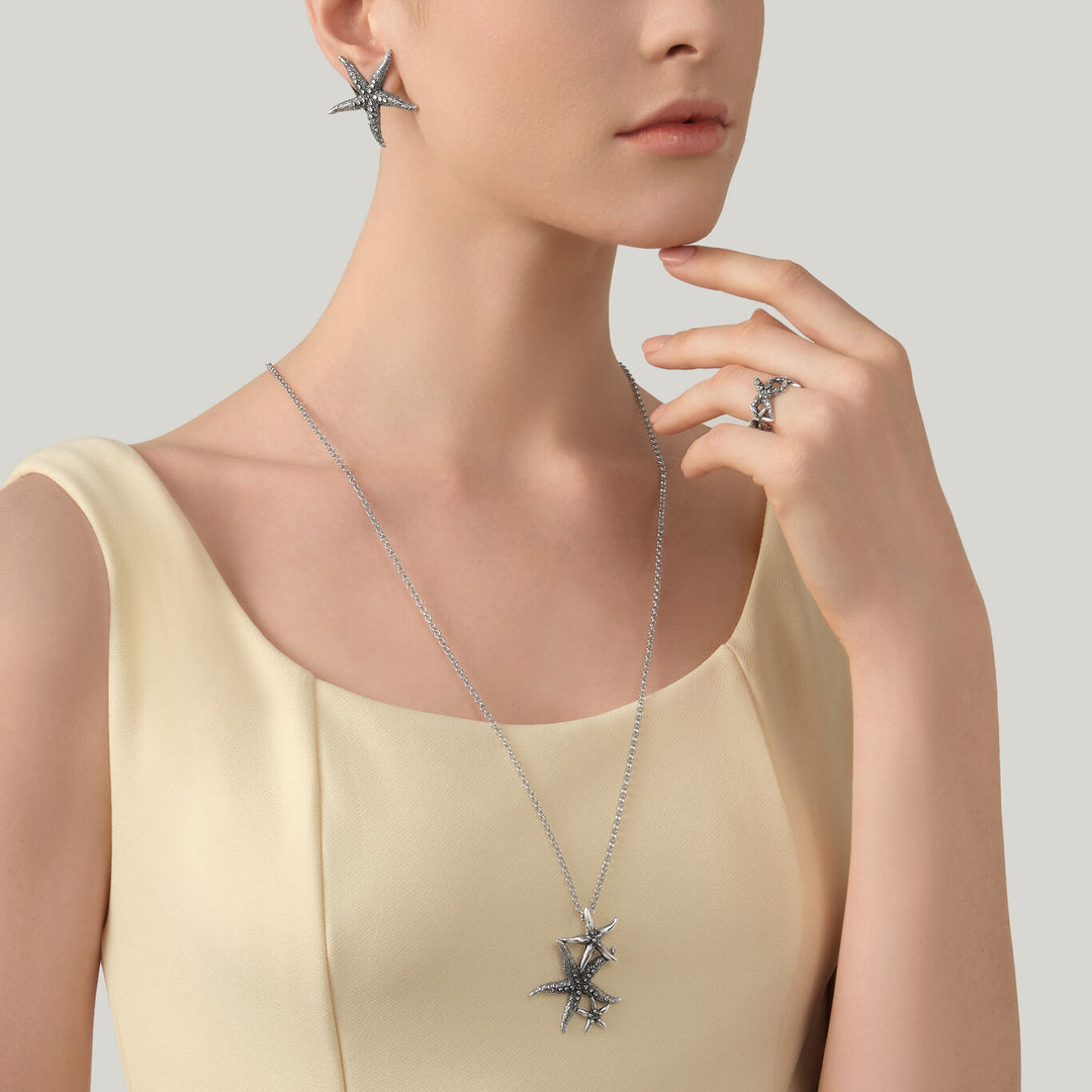 Giovanni Raspini starfish shine earrings Earrings in 925 Silver 12647