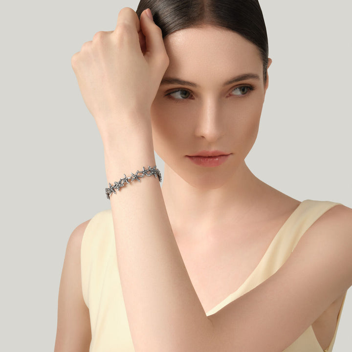 Pulsera Giovanni Raspini con brillo de estrella de mar Pulsera en plata 925 12652