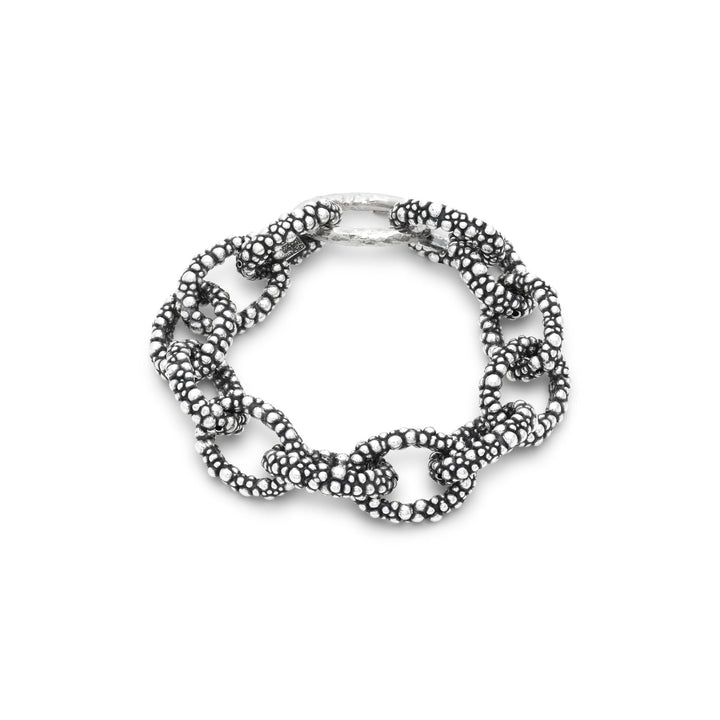 Giovanni Raspini Pulsera Grand Perlage - Pulsera en plata 925 - 12695