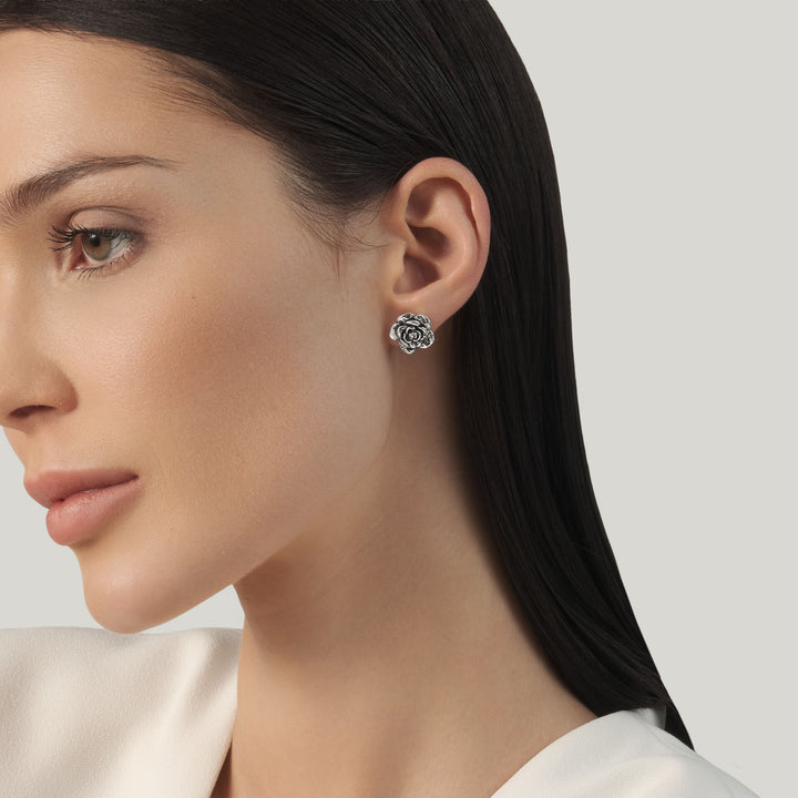 Pendientes Giovanni Raspini Rosa - Pendientes de Plata 925 - 12698