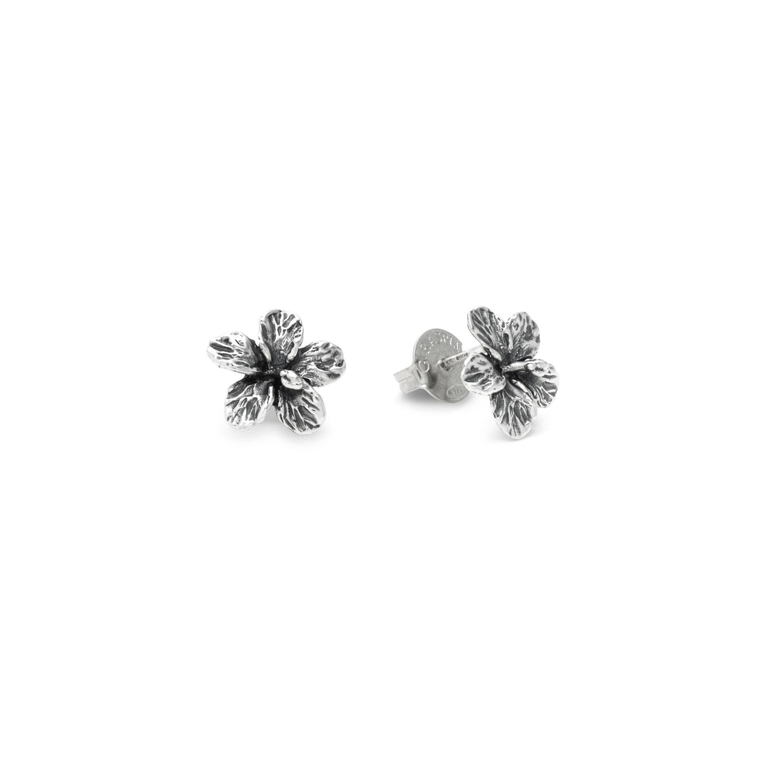 Giovanni Raspini Pendientes Hibisco - Pendientes Plata 925 - 12699