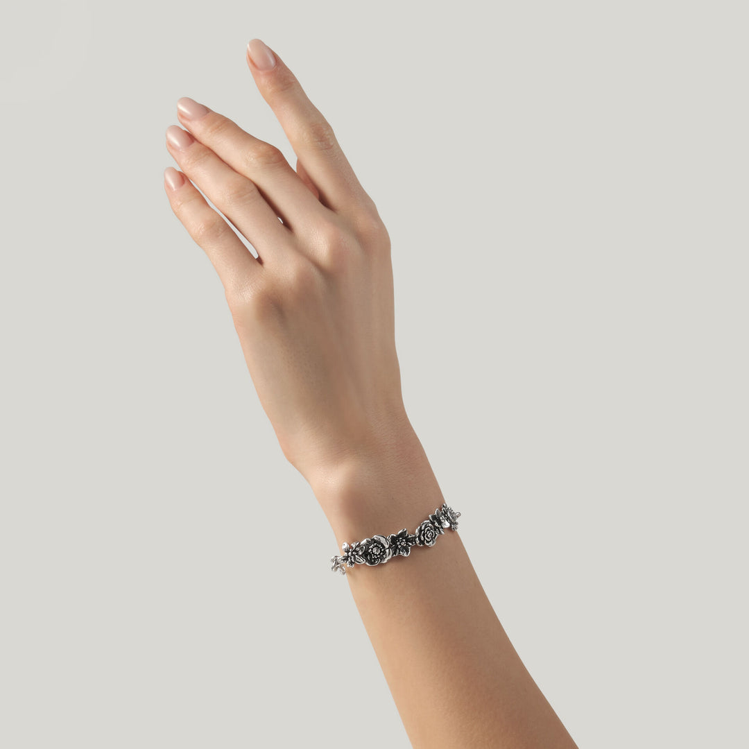 Bracelet Petit Bouquet Giovanni Raspini - Bracelet en Argent 925 - 12702