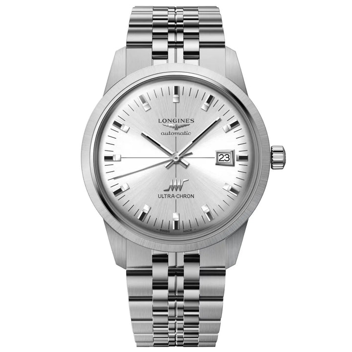 Reloj Longines Ultra-Chron Classic 40mm plateado automático acero L2.937.4.72.6