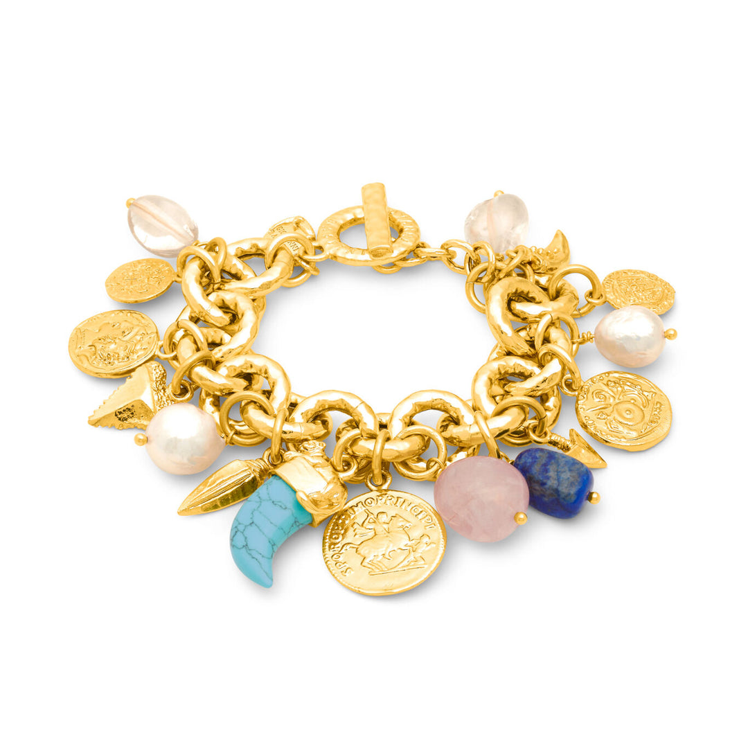 Bracelet Giovanni Raspini Pueblo Mix bronze doré N0007