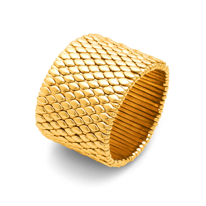 Giovanni Raspini Pulsera Arizona Grande bronce dorado N0015