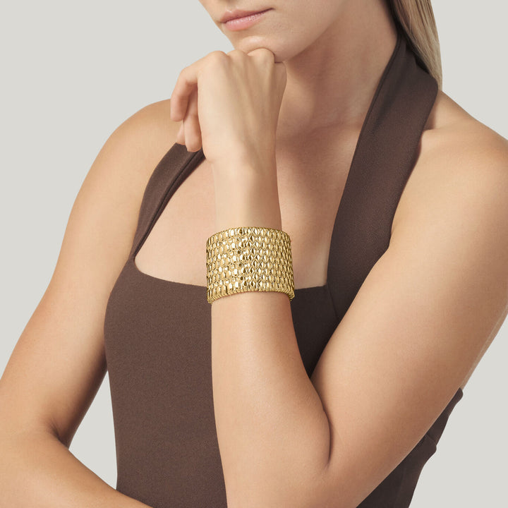 Giovanni Raspini Pulsera Arizona Grande bronce dorado N0015