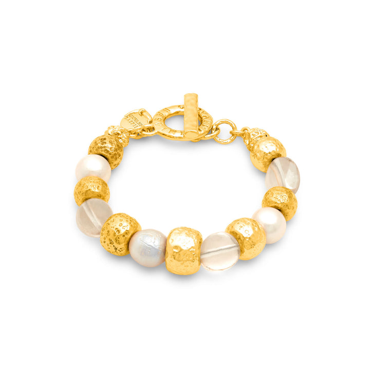 Pulsera de cristal Giovanni Raspini Bronce dorado N0027
