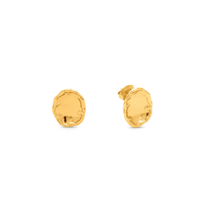Giovanni Raspini orecchini yuma piccoli Orecchini placcato oro 18 kt N0040