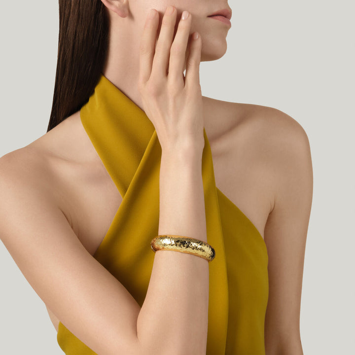 Giovanni Raspini petit bracelet sable bracelet plaqué or 18 carats N0044
