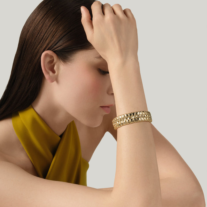 Giovanni Raspini bracciale arizona piccolo Bracciale placcato oro 18 kt N0057