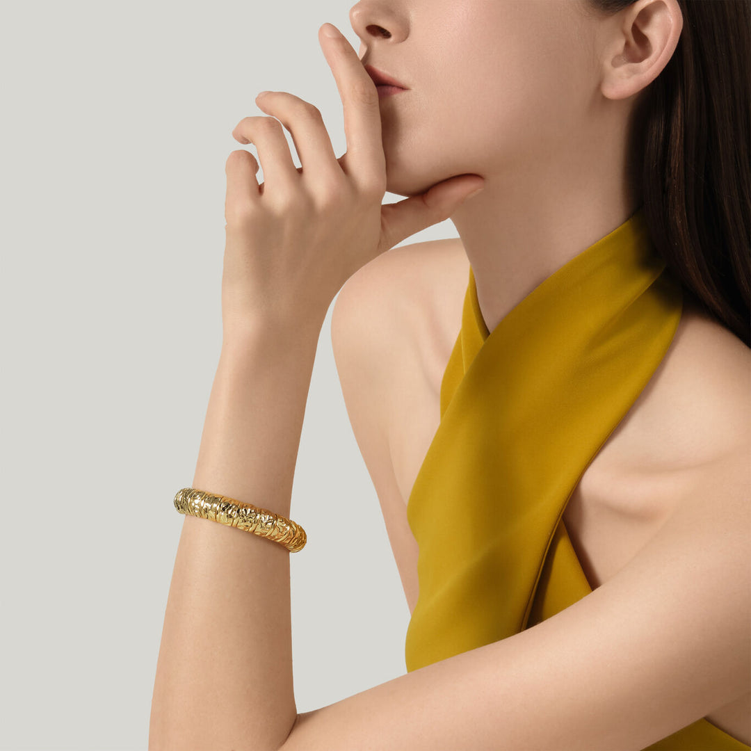Pulsera lolita de Giovanni Raspini Pulsera chapada en oro de 18 kt N0059