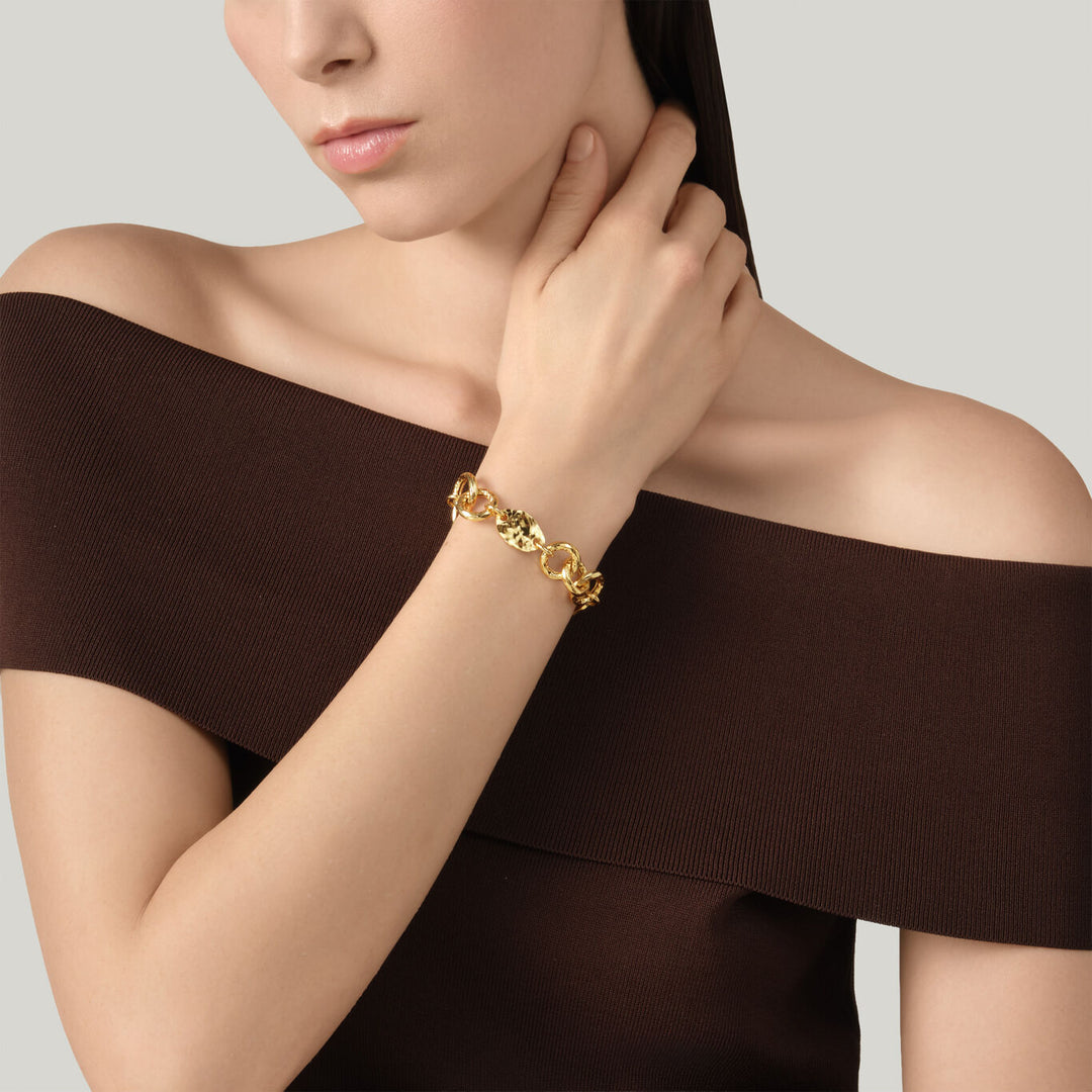 Bracelet Giovanni Raspini montana bracelet plaqué or 18 carats N0067