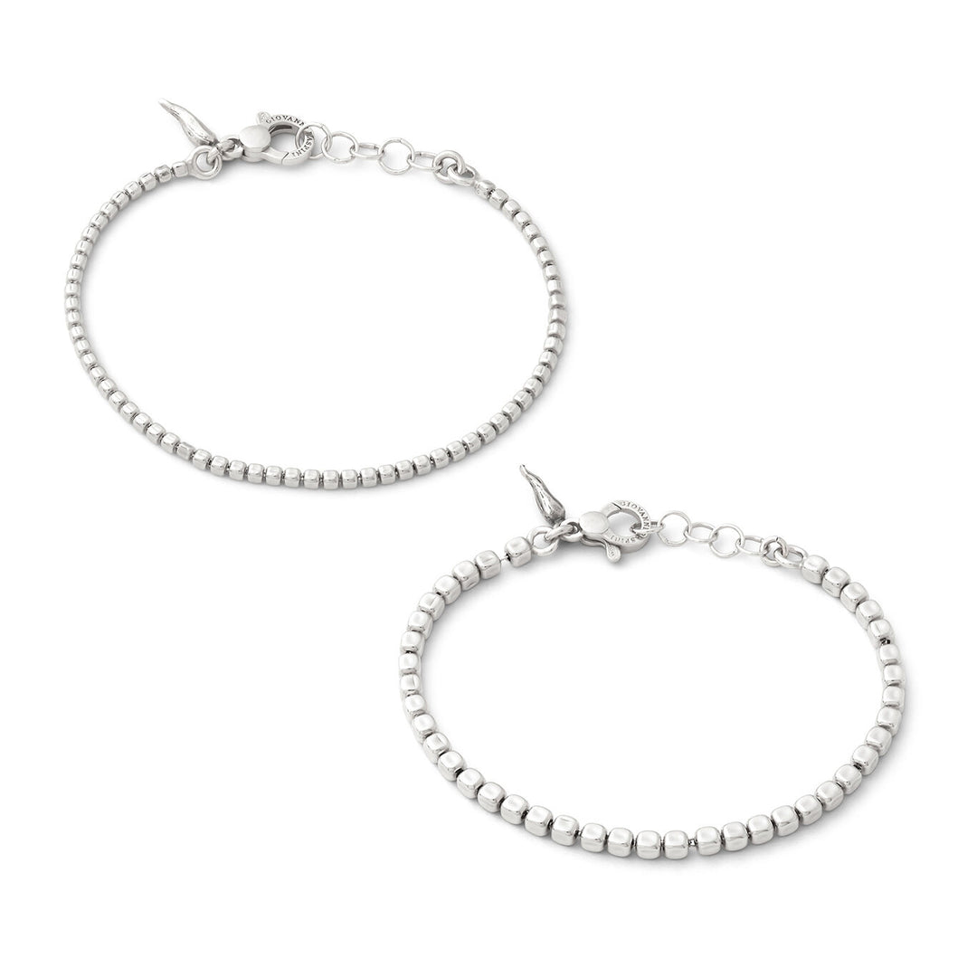 Giovanni Raspini set dadini Bracciali in Argento 925 X01600