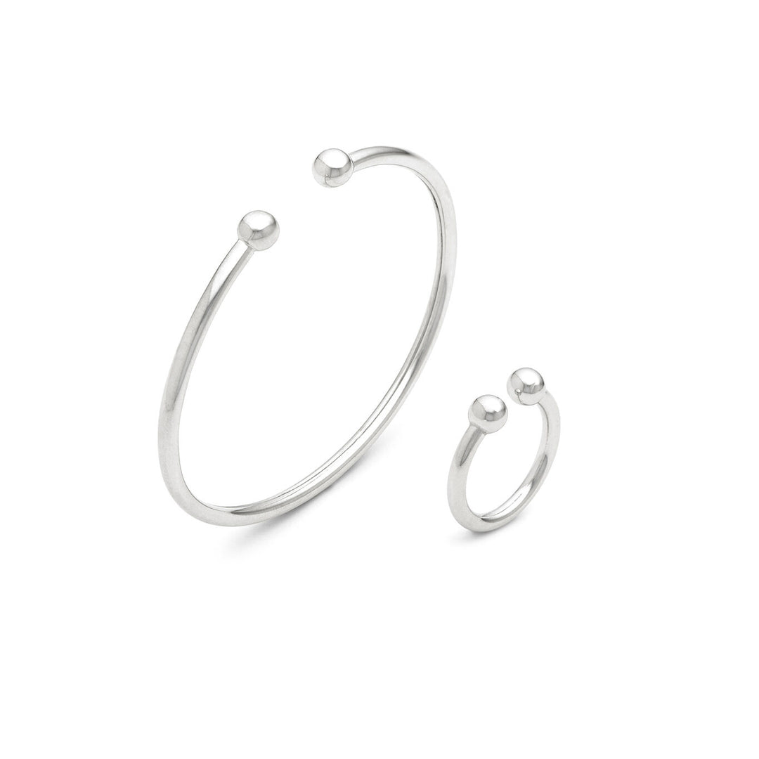 Giovanni Raspini set axis Bracciale e anello in Argento 925 X01603