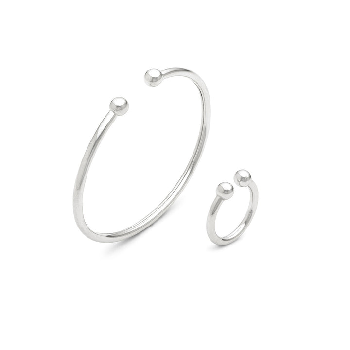 Giovanni Raspini set axis Bracciale e anello in Argento 925 X01603