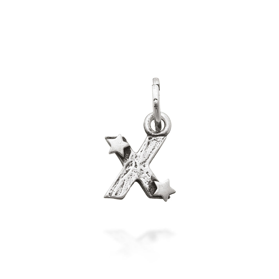 Giovanni Raspini Charm "X" with stars 6672