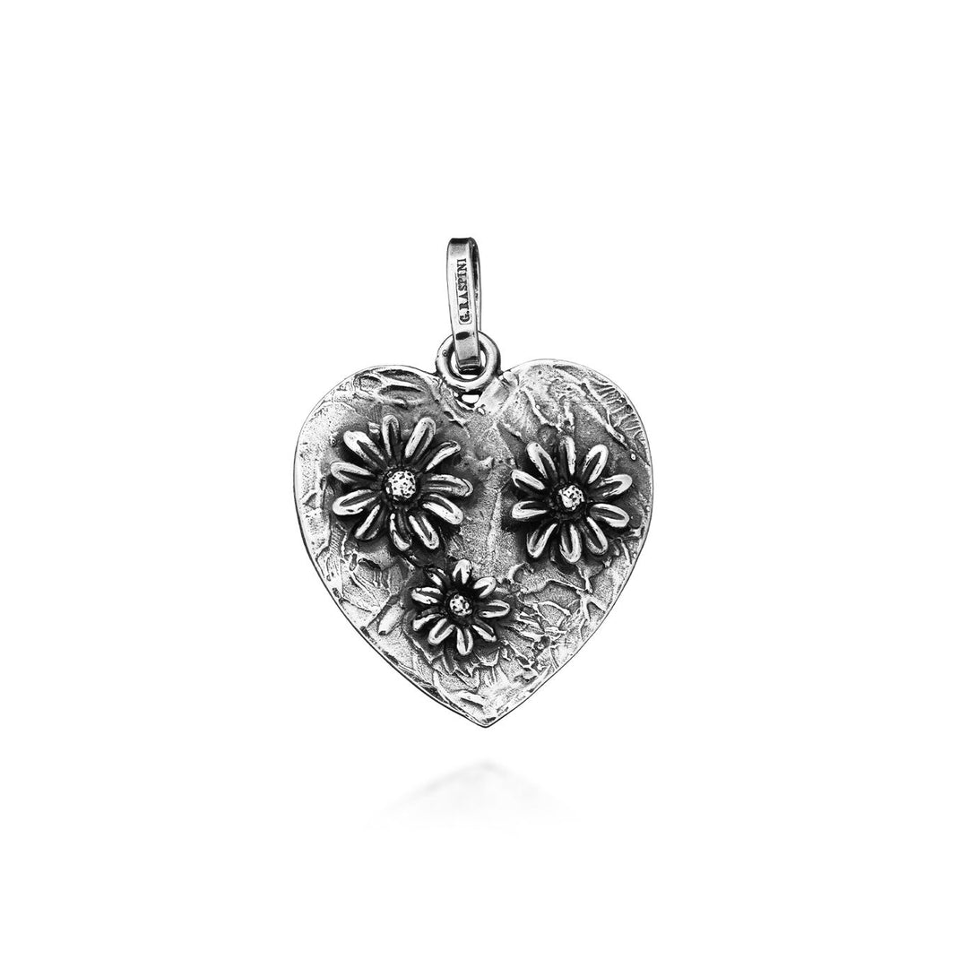 Giovanni Raspini charm fiori nel cuore Charm in Argento 925 08739