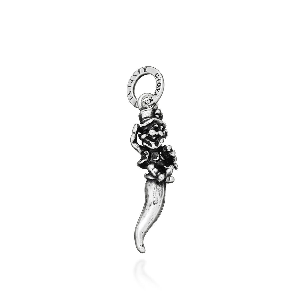 Charm Giovanni Raspini pequeño jorobado Charm en Plata 925 08774