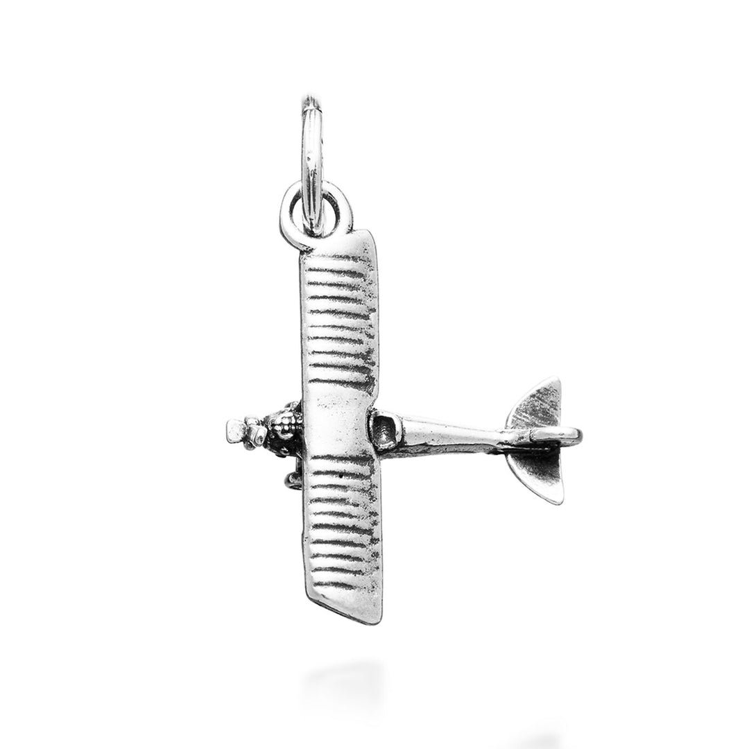 Giovanni Raspini Large Airplane Charm 11187