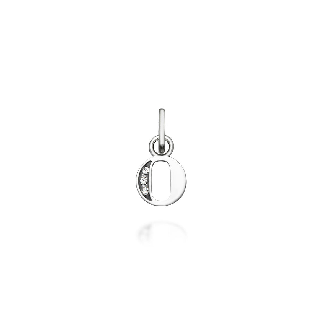 Giovanni Raspini Mini Charm "O" Crystal 12153