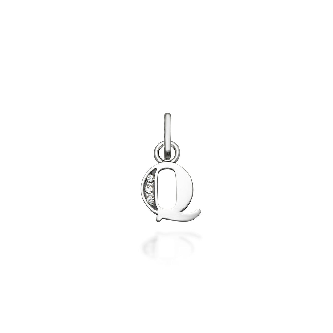 Giovanni Raspini Mini Charm "Q" Cristal 12155