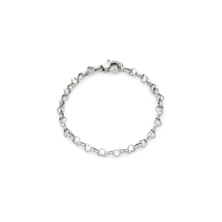 Giovanni Raspini heart chain bracelet 925 Silver Bracelet 12619