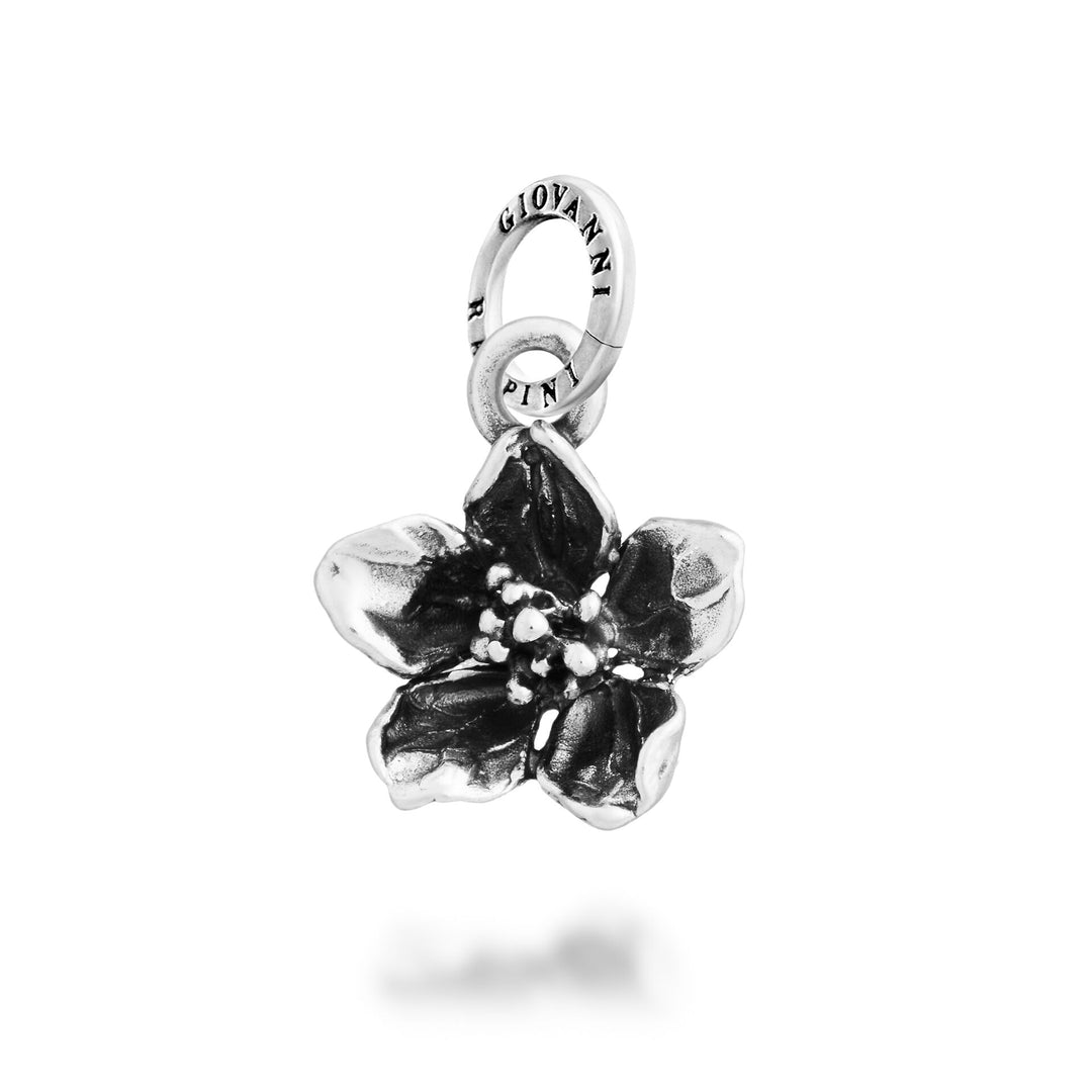 Giovanni Raspini Cherry Blossom Charm - Silver Charm - 12717