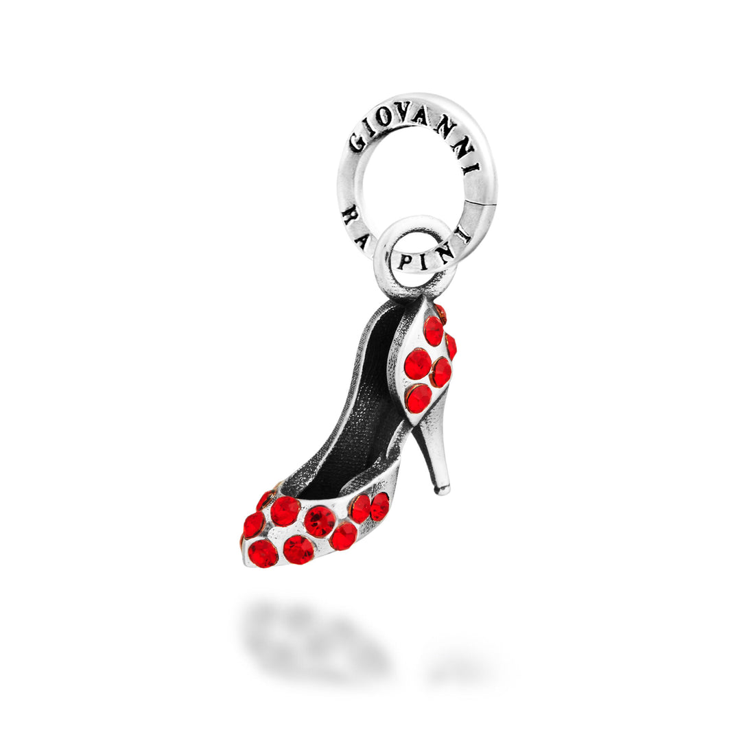 Giovanni Raspini Crystal Décolleté Charm - Charm de plata y circonitas - 12756