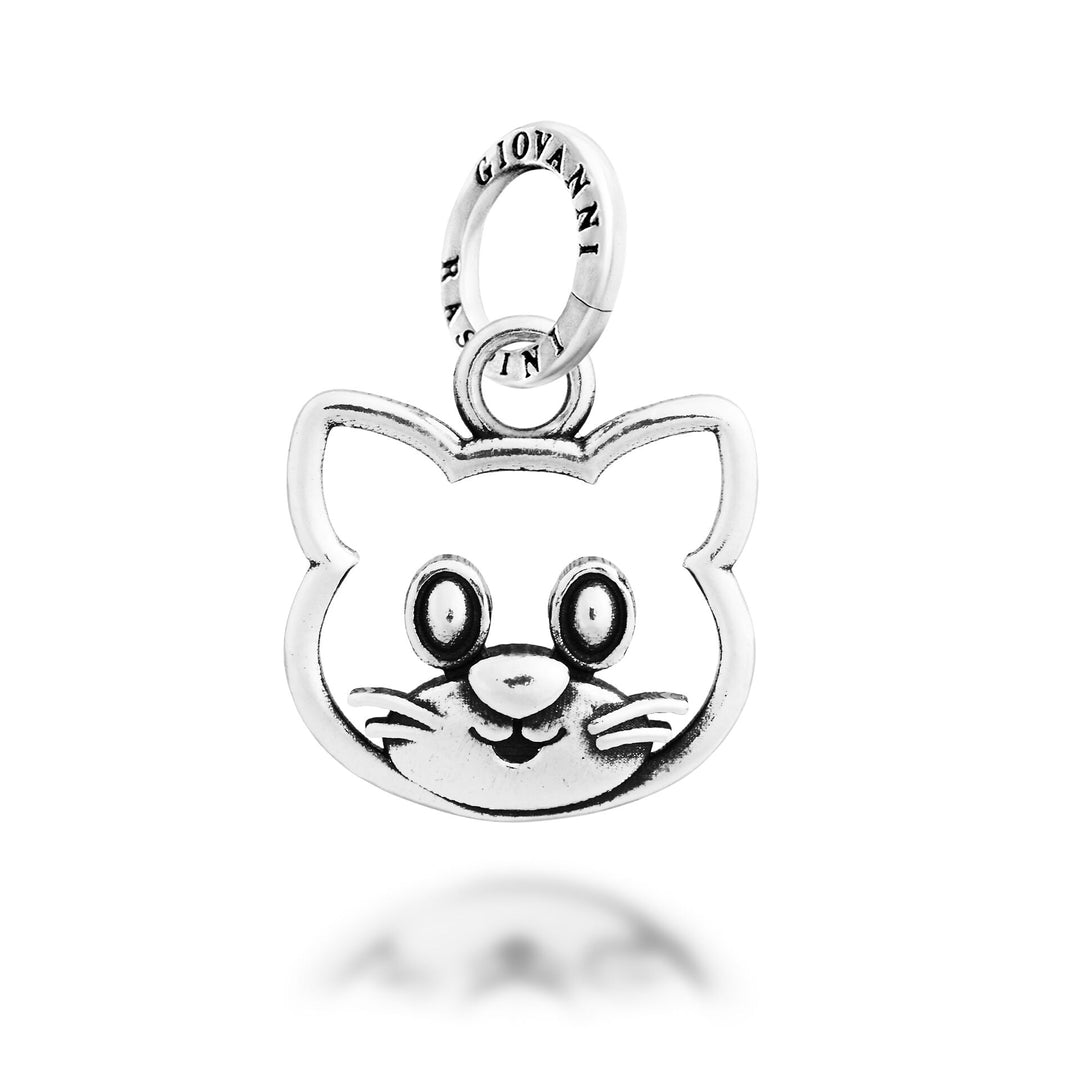 Giovanni Raspini Cat Charm - Charm de plata - 12804