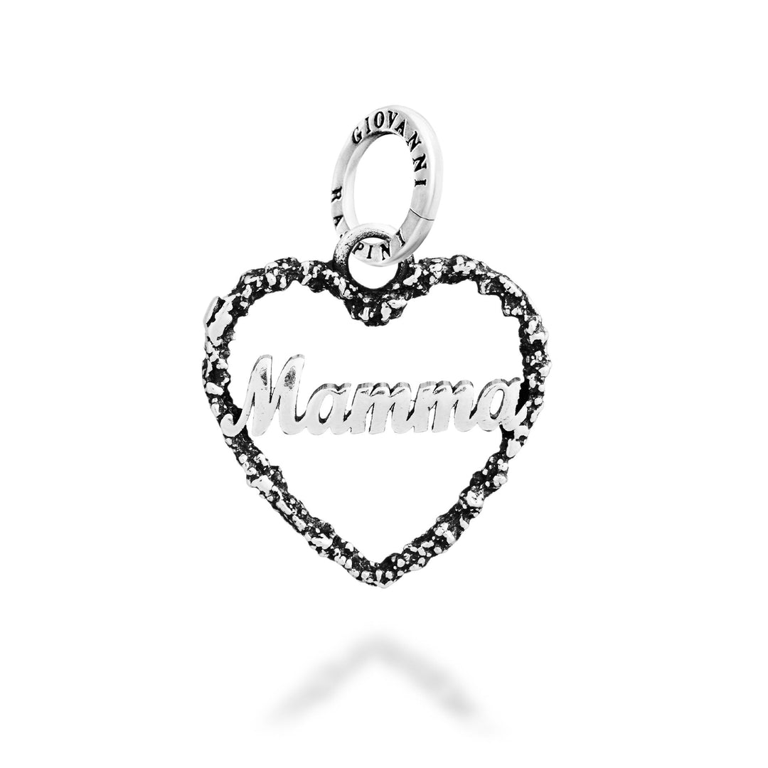 Giovanni Raspini Charm Corazón "Mamá" - Charm Plata - 12809