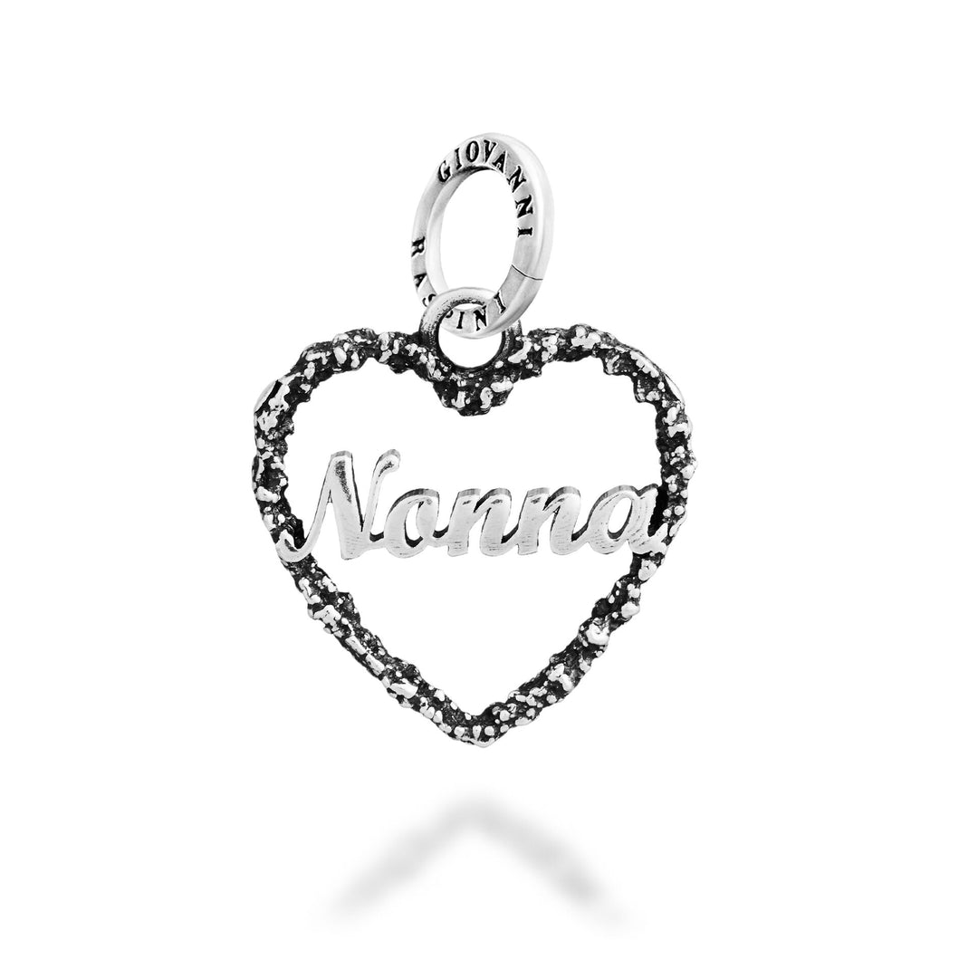 Giovanni Raspini Charm Corazón "Abuela" - Charm Plata - 12810