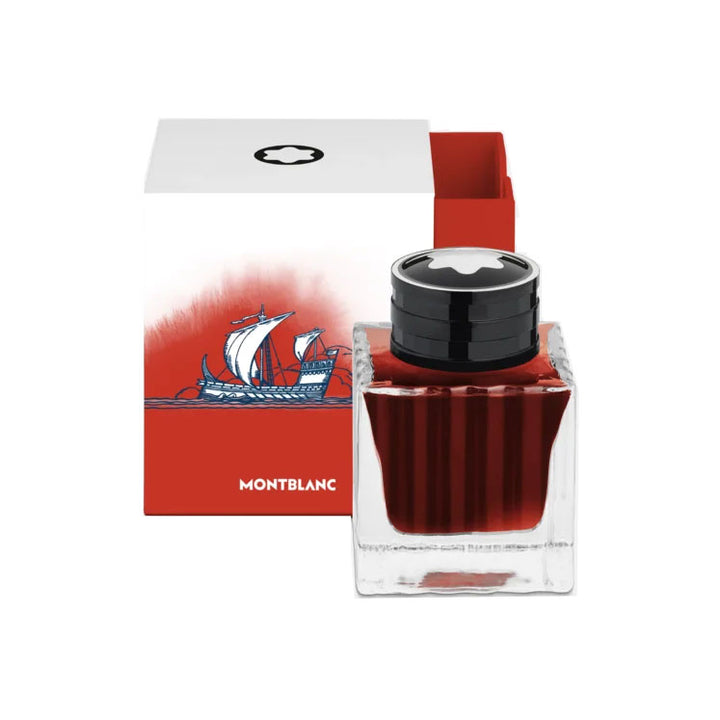 Montblanc Ink Boccetta 50ml Meisterstück x Olympijské dědictví Paříž 1924 ČERVENÉ 132952