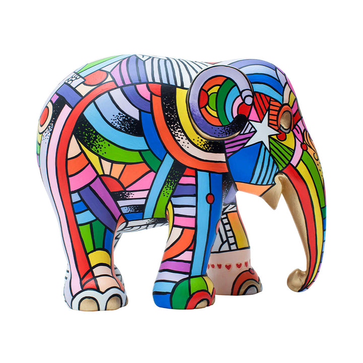 Elephant Parade elephant Peace, Love and Music 15cm Limited Edition 3000 pieces