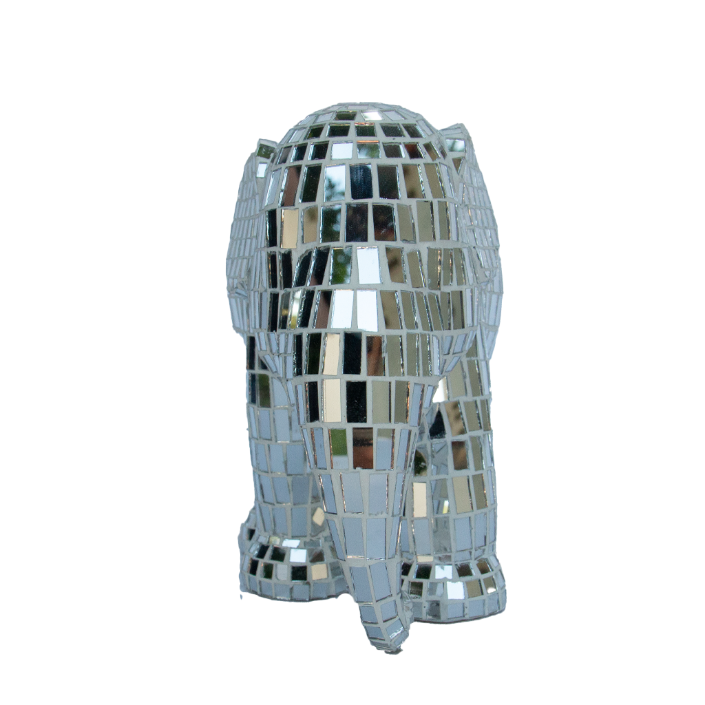 Elephant Parade éléphant Disco Disco Argent 15cm Edition Limitée 3000 DISCO DISCO SILVER 15
