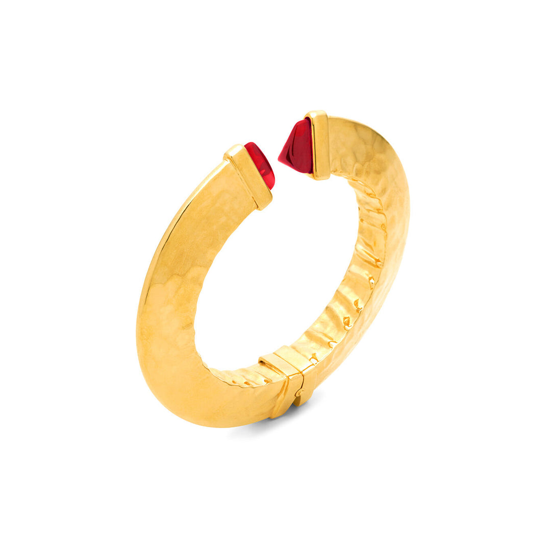 Giovanni Raspini Bangle Red Blade Large 12295