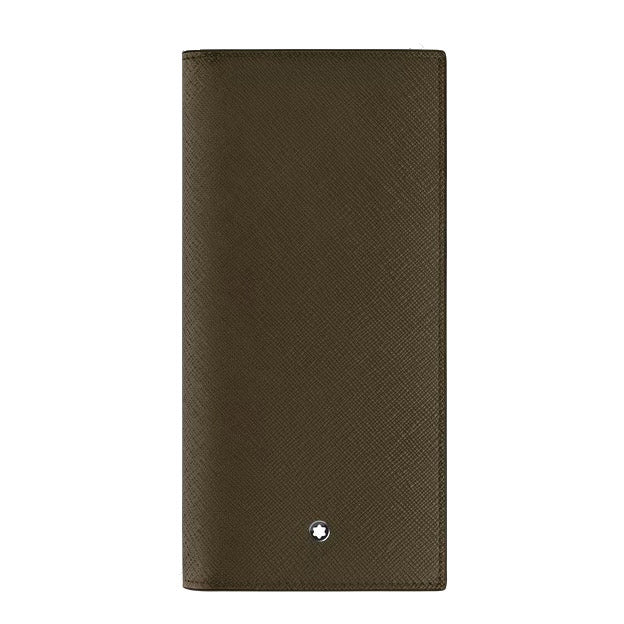 Cartera larga Montblanc 14 bolsillos Sartorial piel caqui 221364