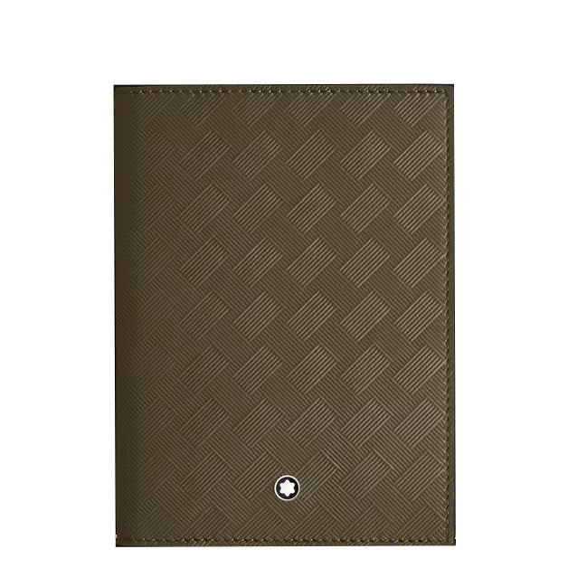 Montblanc porta passaporto pelle Extreme kaki 221430