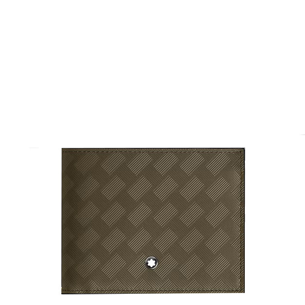 Cartera Montblanc de 6 bolsillos en piel Extreme caqui 221434