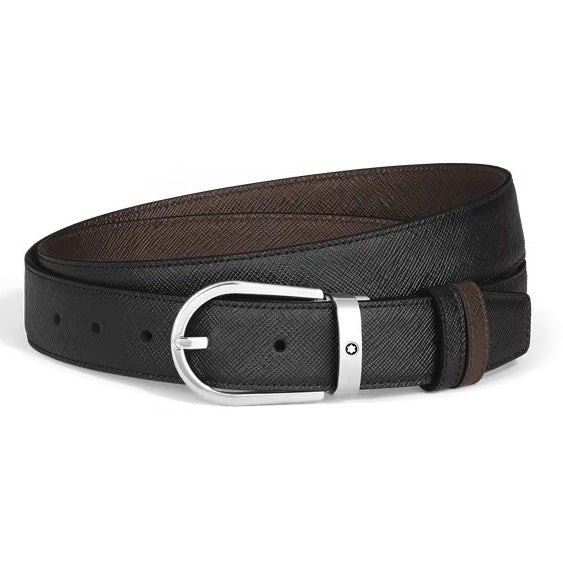 Cinturón reversible Montblanc 30 mm piel de herradura Sartorial 222139
