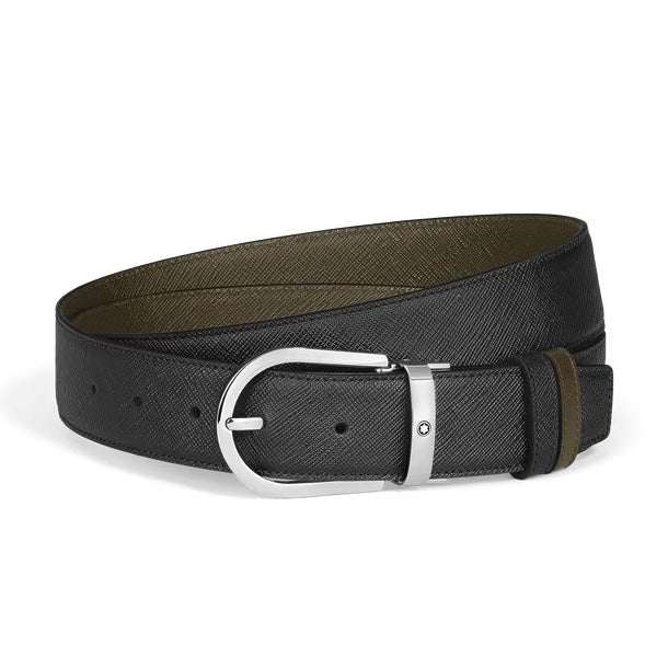 Cinturón reversible Montblanc 35 mm piel de herradura Sartorial 222147