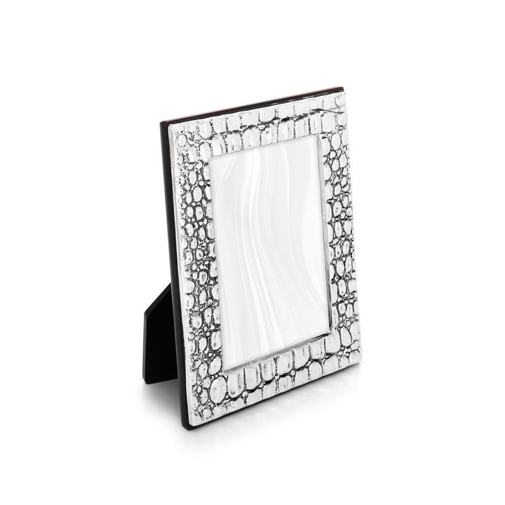 Giovanni Raspini Small Crocodile Frame - Silver Frame - 02401